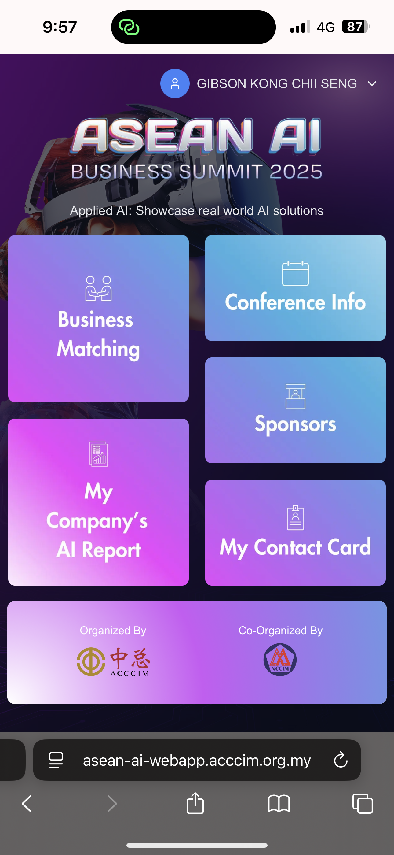 Business Event App